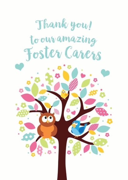 Foster Care Thank You Card 12335 created by Philippa H