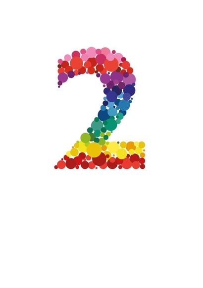 age second Birthday Card 12432 created by Mock Up Designs