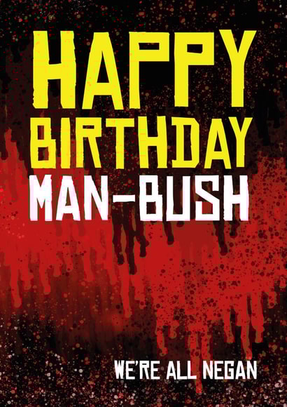 zombie series Birthday Card 32024 created by Fantastical Cards