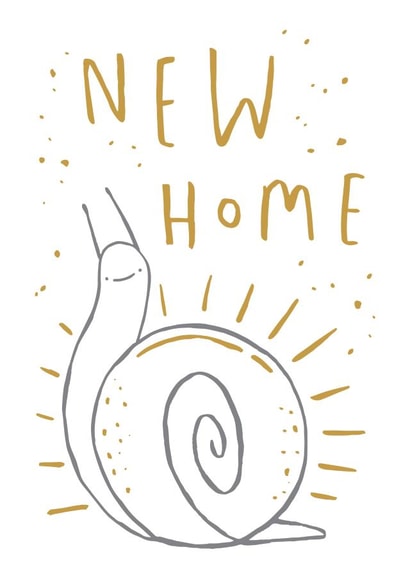 fun humour New Home Card 10193 created by Old English Company