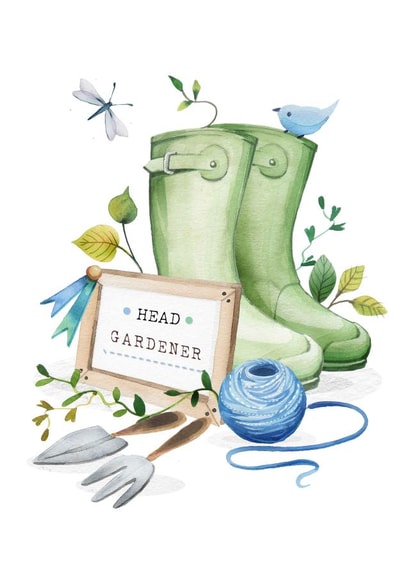 head auntie Love & Friendship Card 12464 created by Victoria Nelson