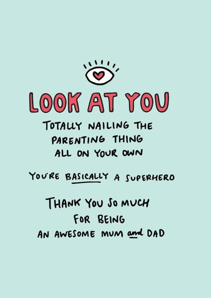 Single Parent Card created by Angela Chick