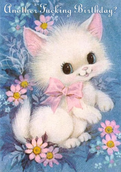 offensive kitten Card 35682 created by Cards of Filth