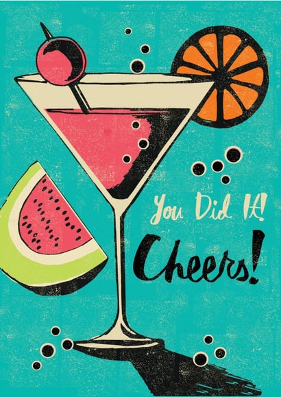 Cheers You Congratulations Card 2299 created by Rocket68