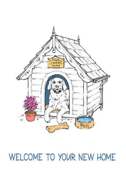 male female New Home Card 12543 created by Richard Marsh Art