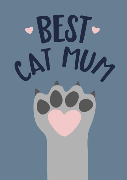 cat kitty Mothers Day Card 3845 created by Wink Design - Michelle Roberts