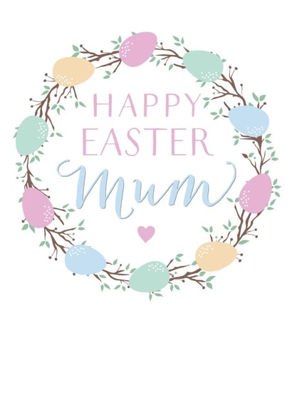 mum mother Easter Card 3847 created by Wink Design - Michelle Roberts