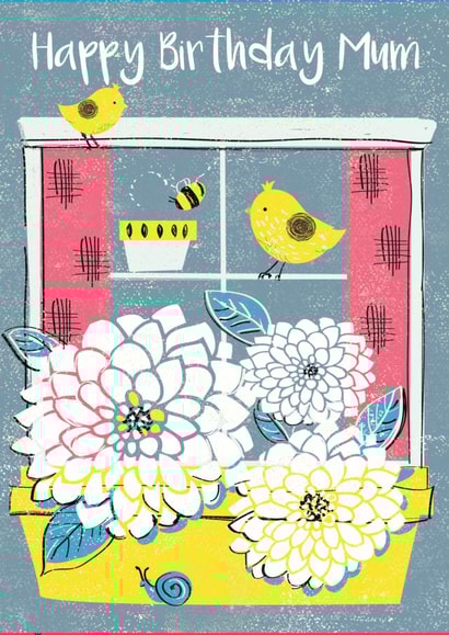 window box Birthday Card 2300 created by Rocket68