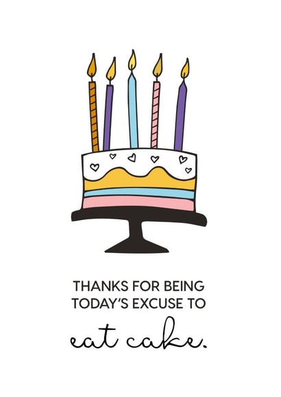 A birthday is really a good excuse created by The Treasured