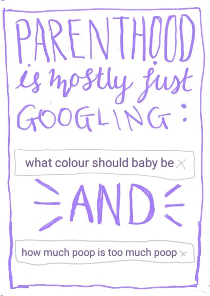 New baby Baby shower Card 35890 created by PandaBlueCreations