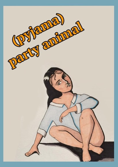 pyjama pajama Card 36079 created by Myrtle Munday