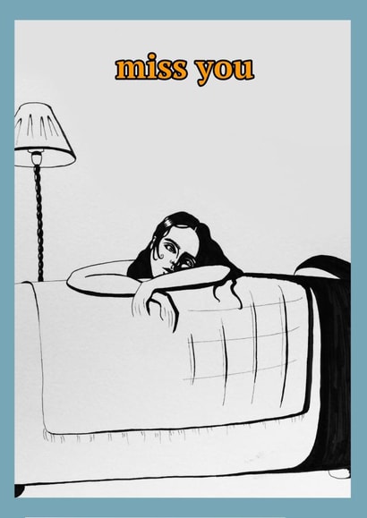 miss you Card 36081 created by Myrtle Munday