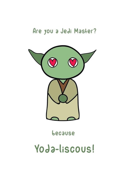 yoda funny Birthday Card 34589 created by LeeBella