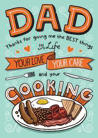 cooking pop Birthday Card 1271 created by Benjamin Anthonisz