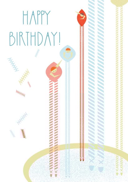 birthday colourful Card 36313 created by Allison Gray