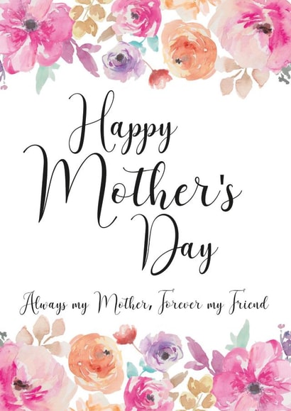 mum flowers Mothers Day Card 35929 created by Thoughtful Gifts