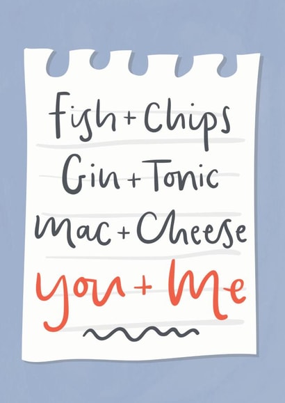 Love Type Valentines Day Card 12947 created by Hutch & Willow