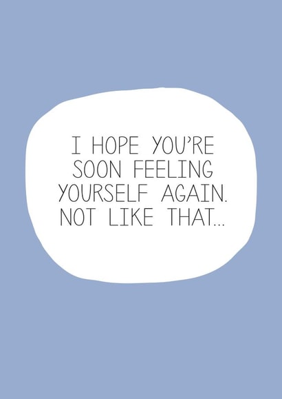 soon ill Get Well Card 12981 created by Paper Plane