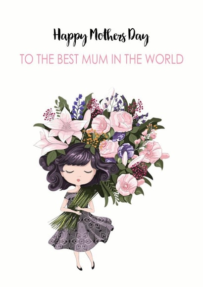 Female Adult Mothers Day Card 12422 created by Lisa Marie Designs