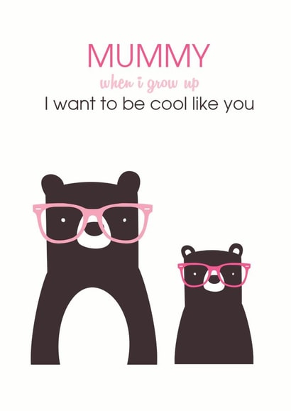 bear Female Mothers Day Card 35296 created by Lisa Marie Designs