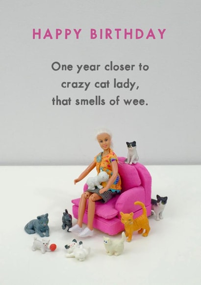 humour silly Birthday Card 11388 created by Bold & Bright Cards