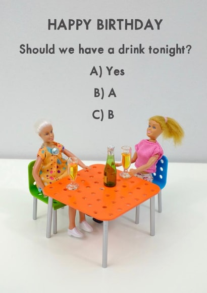 humour adult Birthday Card 11390 created by Bold & Bright Cards