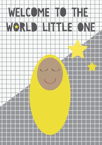 congratulations littleone New Baby Card 12477 created by Calliwally