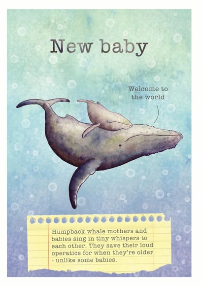 new baby Card 34379 created by Ceri Thomas