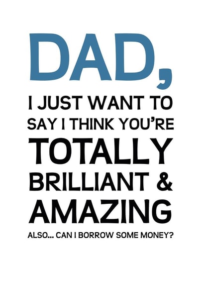 brilliant amazing Father's Day Card 32295 created by Phil Tessier