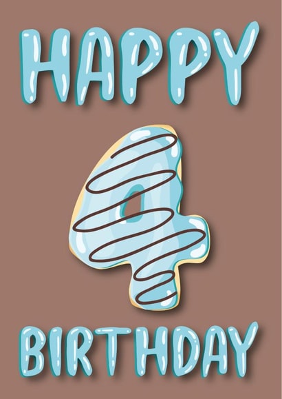 donut doughnut Birthday Card 36572 created by Pink Cat Design