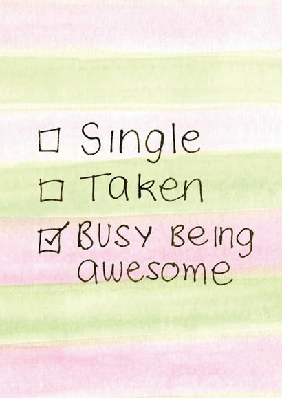 busybeingawesome antivalentinesday Card 34668 created by Megg Hems