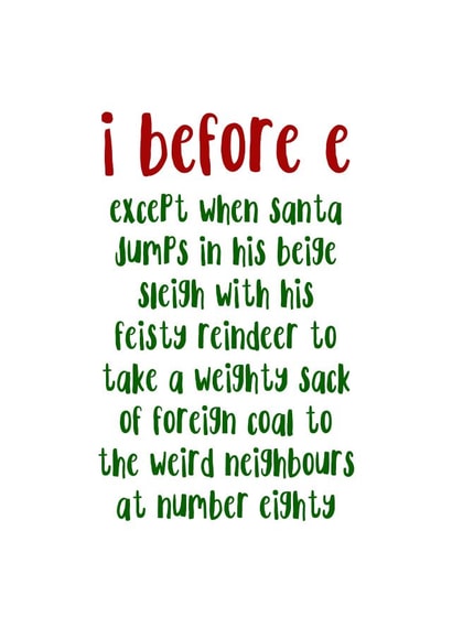 Funny Christmas Card 32885 created by Newton and the Apple