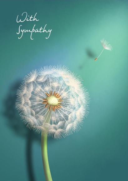 death mourning Sympathy Card 8832 created by Claire Thomson