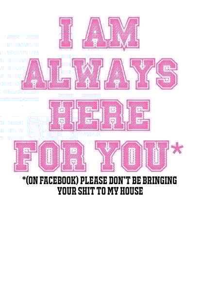 Sick poorly Love & Friendship Card 8111 created by Filthy Sentiments