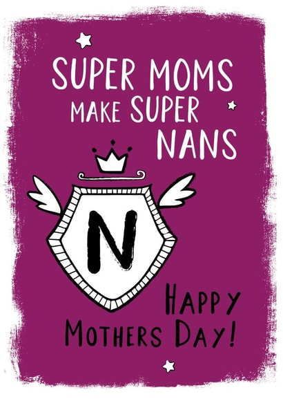NAN Female Mothers Day Card 12193 created by High Five Prints Co