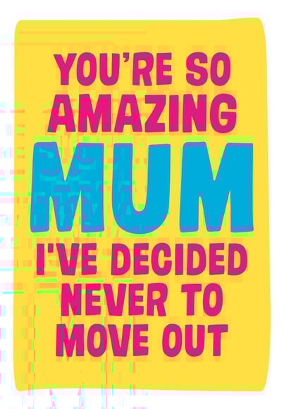 Female Adult Mothers Day Card 3012 created by Dean Morris Cards