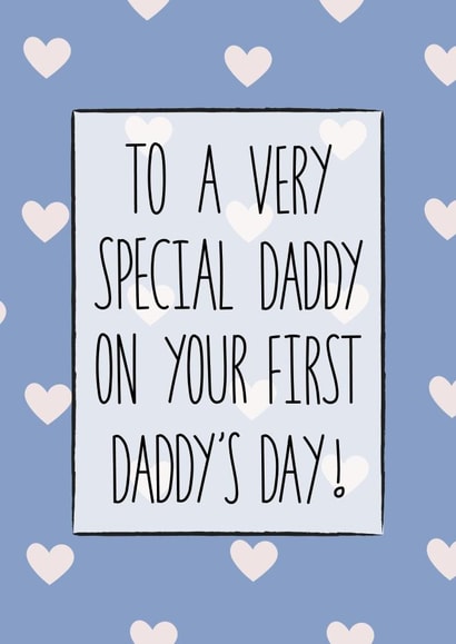 first hearts Father's Day Card 6750 created by Everdoodle
