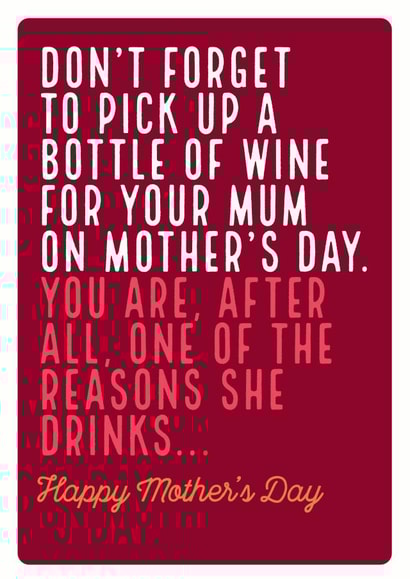 mum mother Card 12621 created by Electric Carp