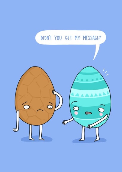 humour funny Easter Card 2169 created by Charly Clements