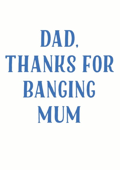 banging mum Father's Day Card 35804 created by Tia Russell