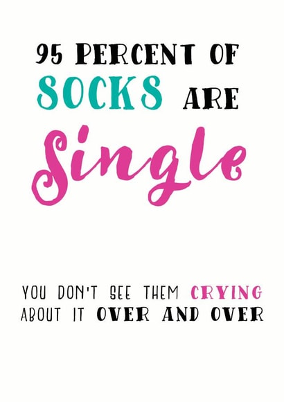 single humour Love & Friendship Card 3212 created by JellynBean