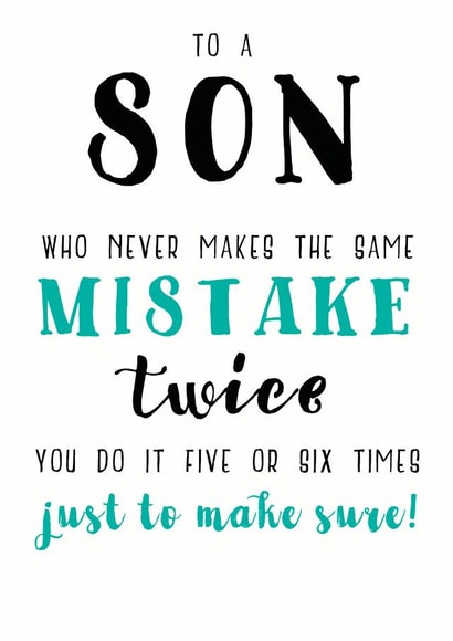 same mistake Birthday Card 3214 created by JellynBean