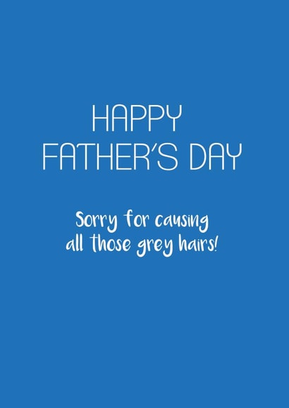 male adult Father's Day Card 32057 created by Victoria Keown
