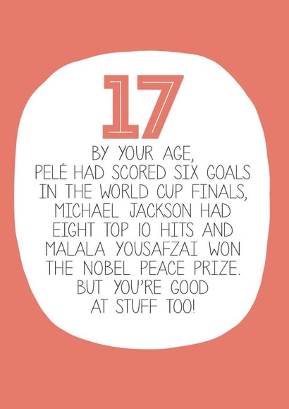 17 17th Birthday Card 12988 created by Paper Plane