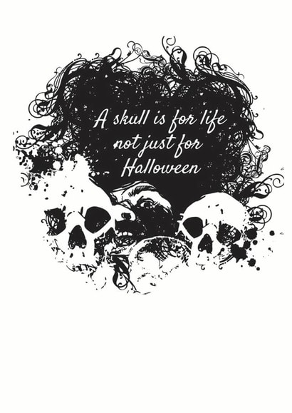 skull skulls Card 36058 created by Charlotte Clark