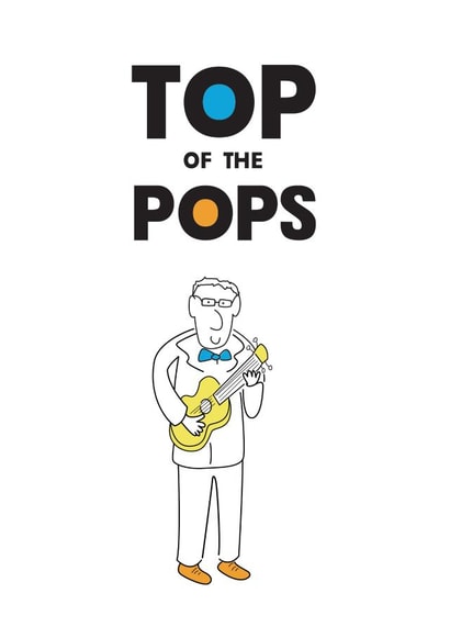 Top of the Pops Father's Day card 1000 created by Gillian Panter