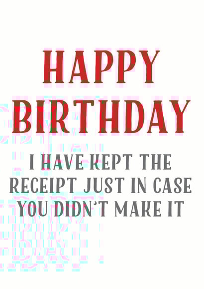 cheeky receipt Birthday Card 12652 created by Tia Russell