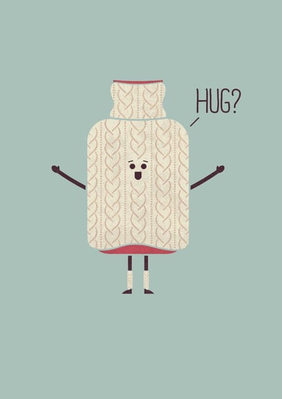 hug friend Love & Friendship Card 6603 created by Redback Cards