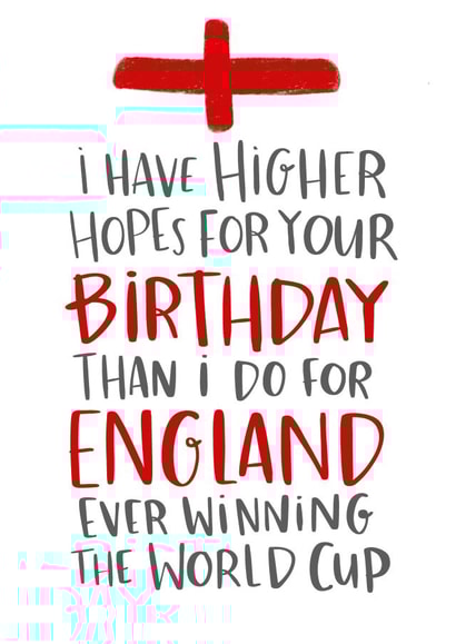 world cup Birthday Card 6224 created by Lucy Maggie Designs