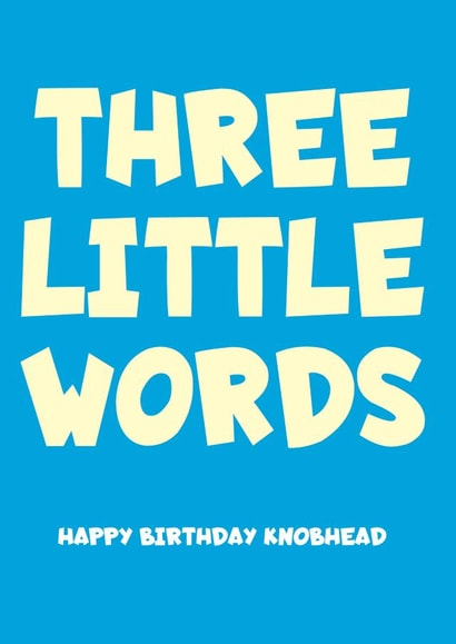 FUNNY rude Birthday Card 5379 created by Frankie Whistle